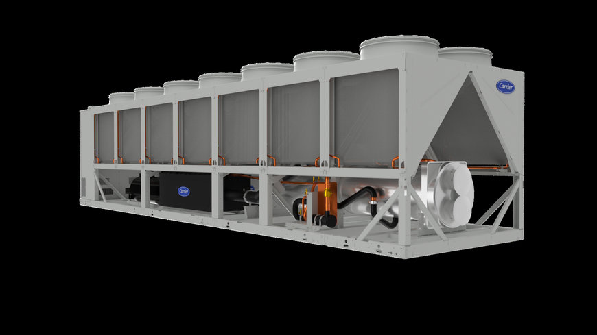 Carrier presenta i refrigeratori HFO R-1234ze per applicazioni di processo industriale